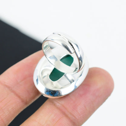Green Amazonite Gemstone Ring