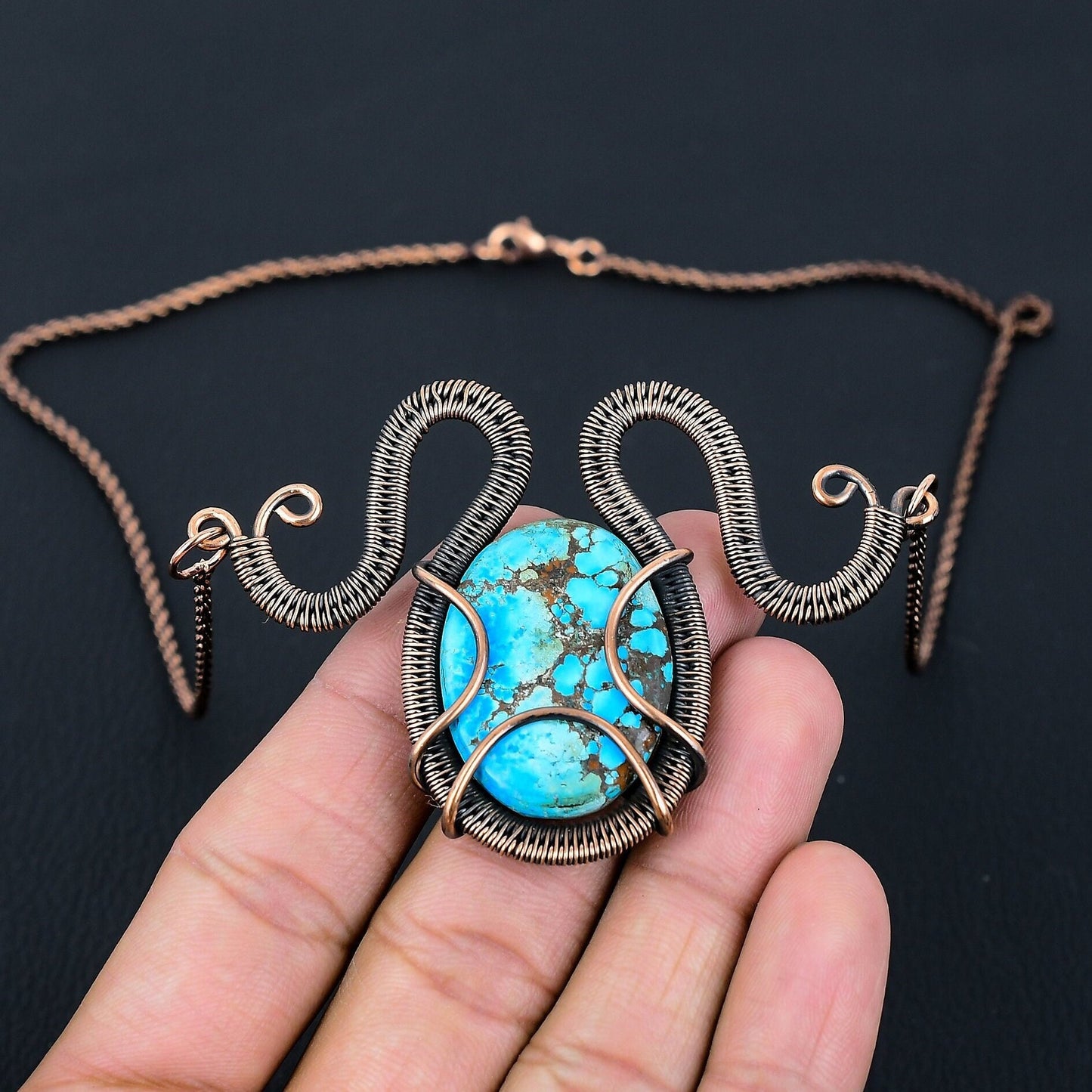 Turquoise Gemstone Necklace