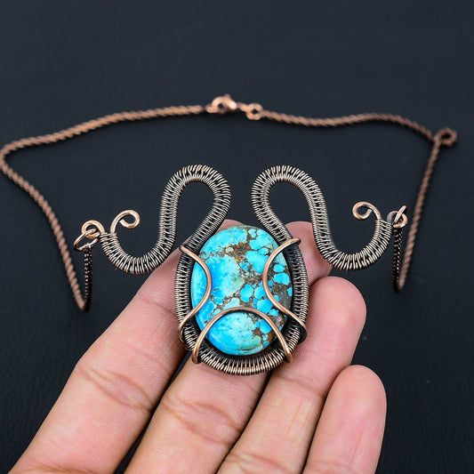 Turquoise Gemstone Necklace