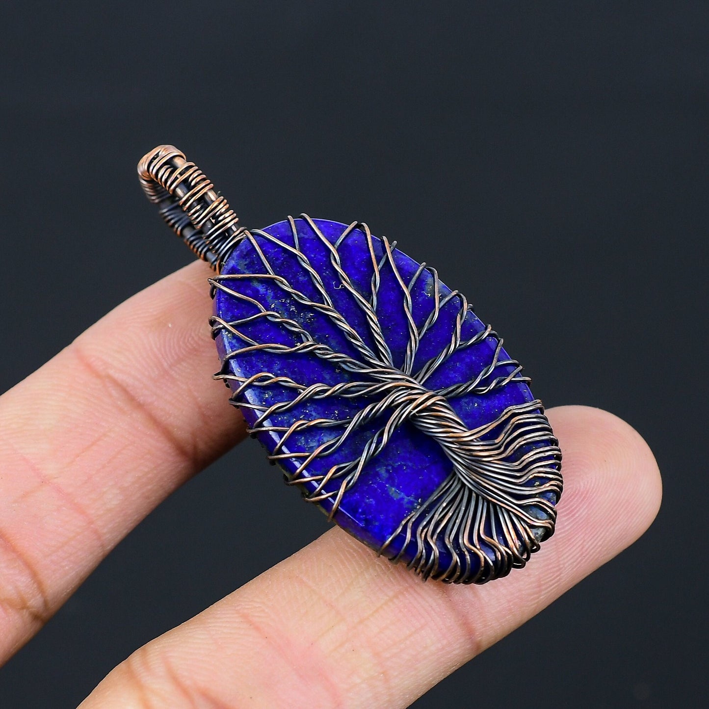 Blue Lapis Lazuli Gemstone Pendant