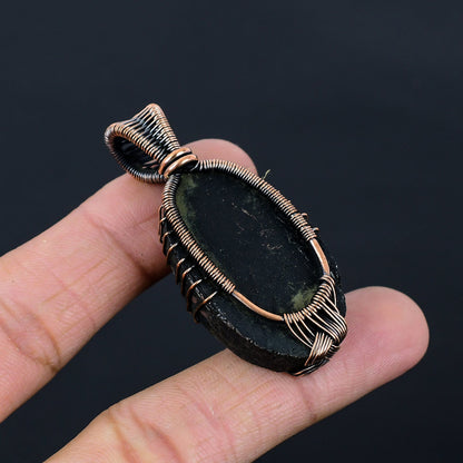 Black Tourmaline Gemstone Pendant