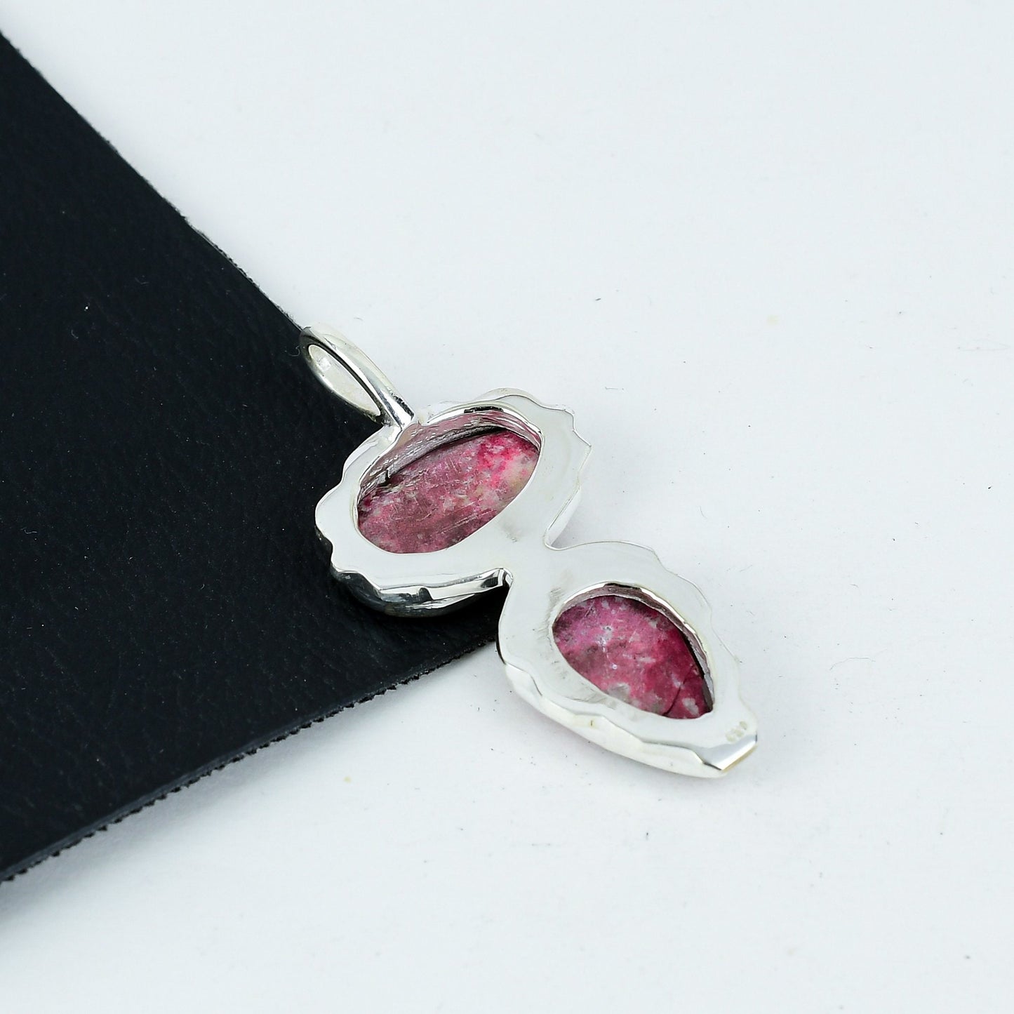 Pink Rhodonite Gemstone Pendant