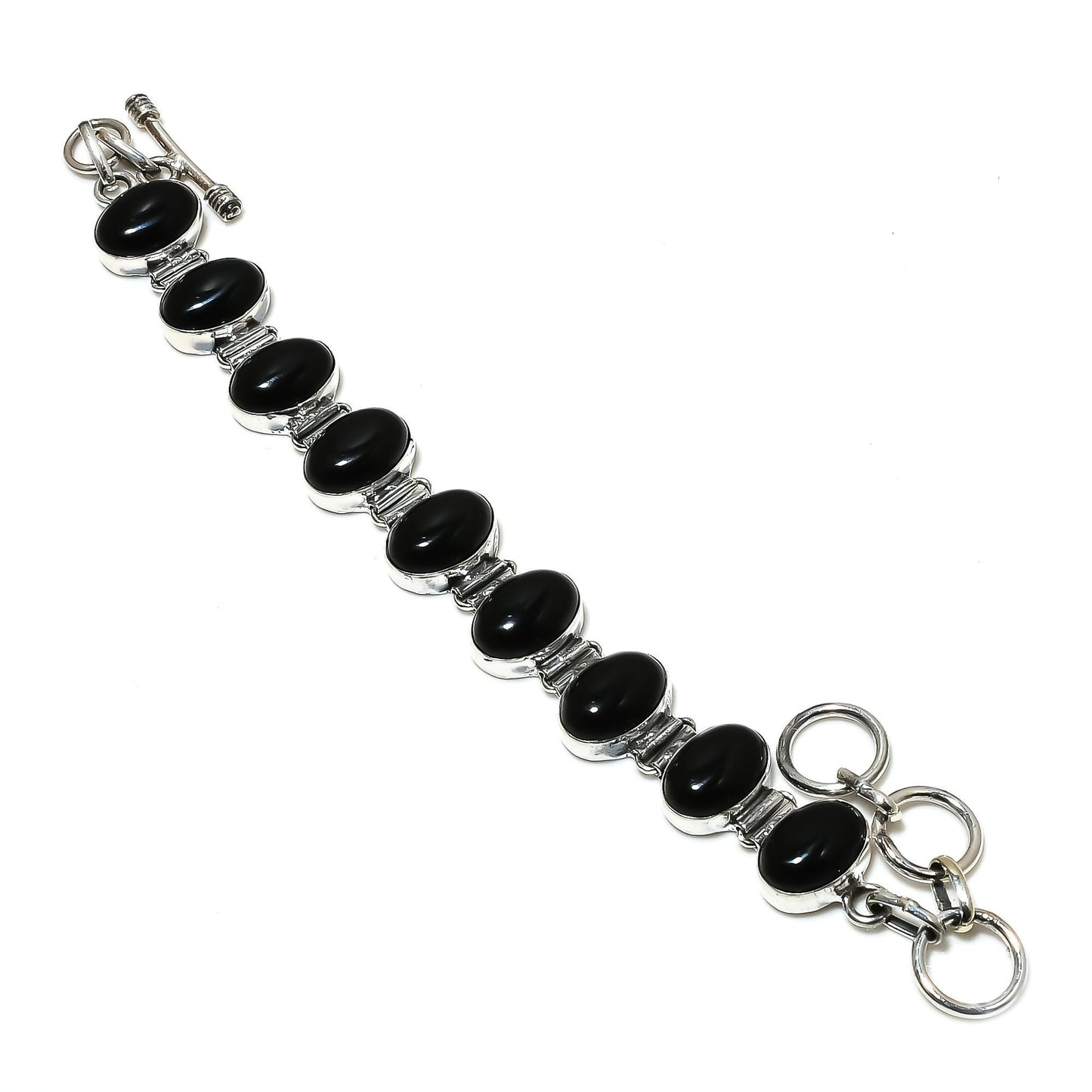 Black Onyx Gemstone Bracelet