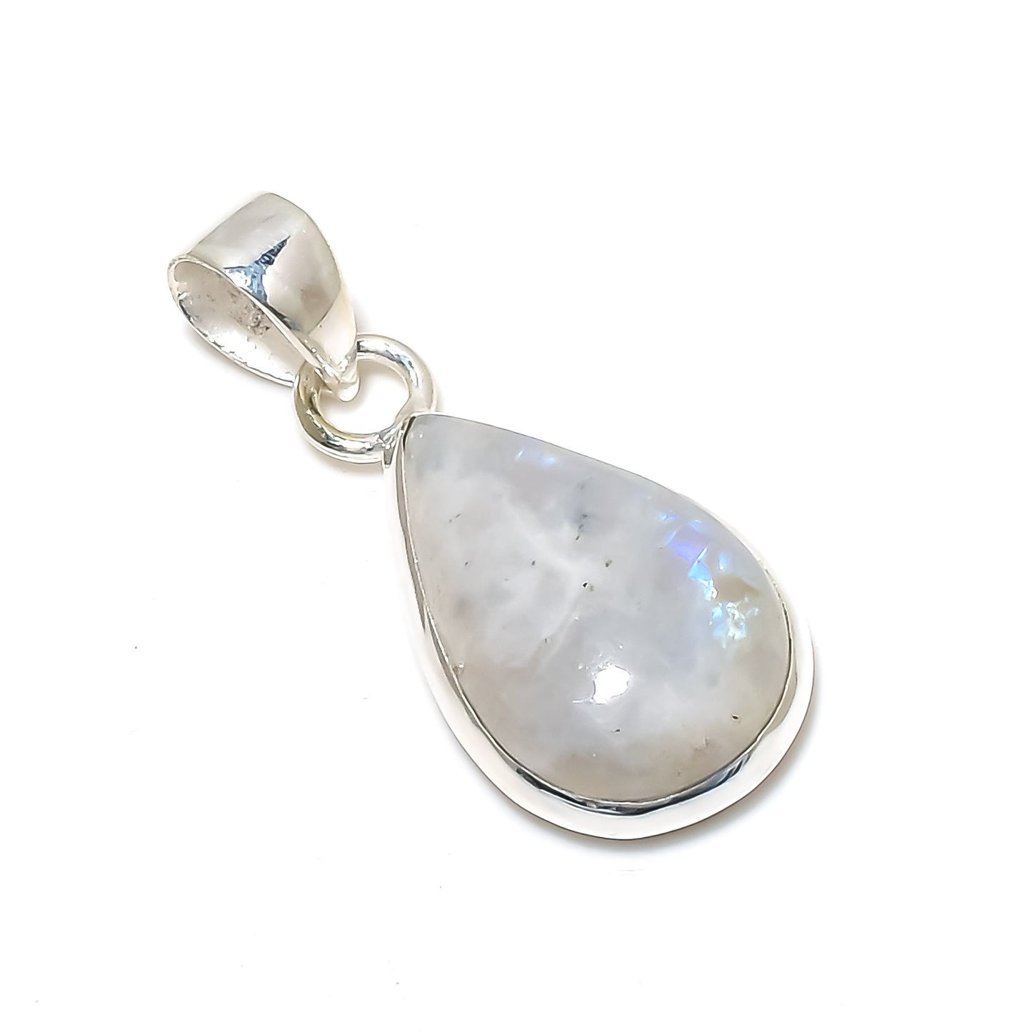 Rainbow Moonstone Gemstone Pendant