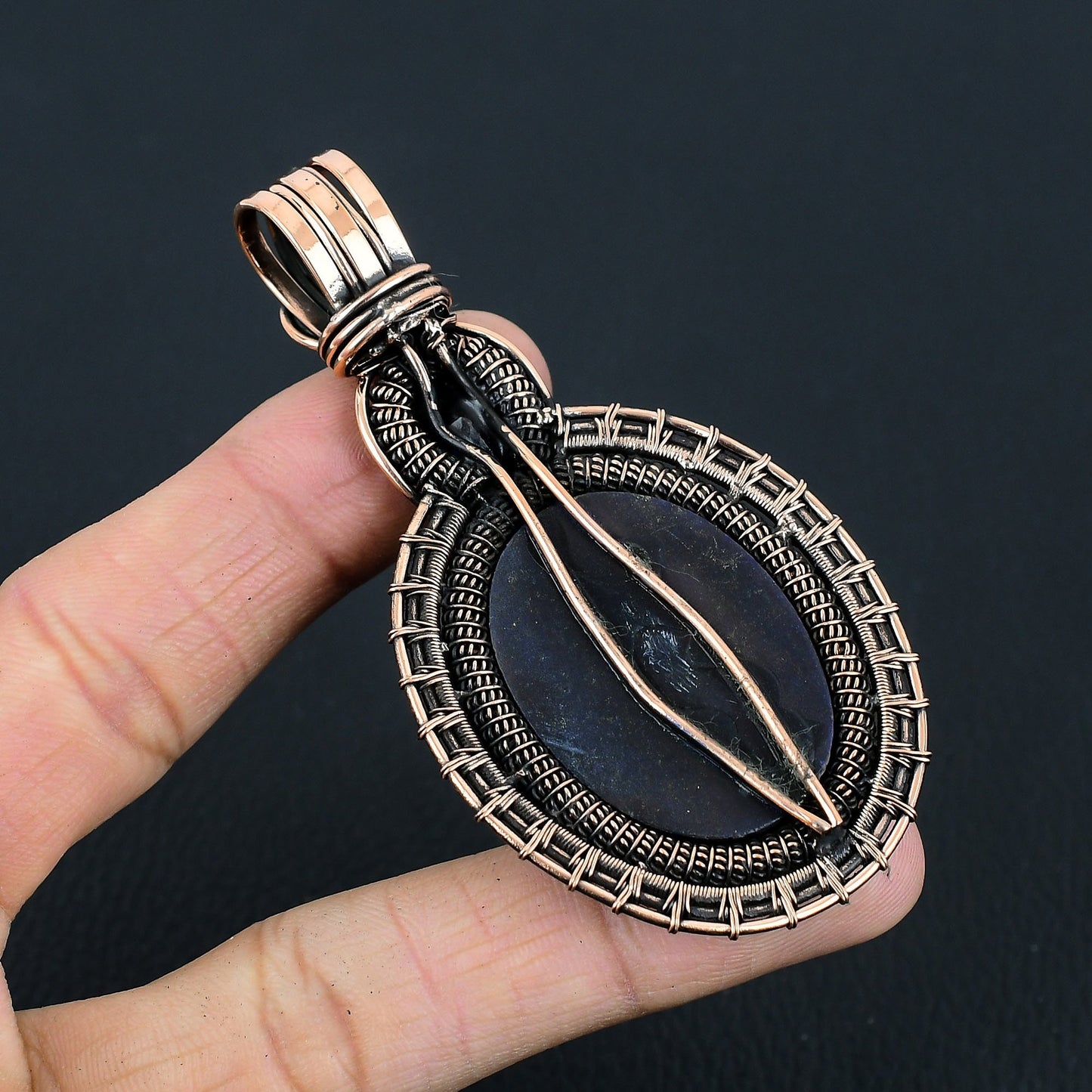 Blue Lapis Lazuli Gemstone Pendant