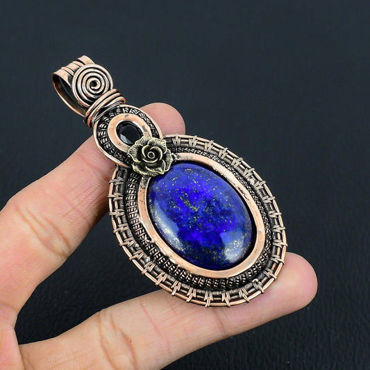 Blue Lapis Lazuli Gemstone Pendant