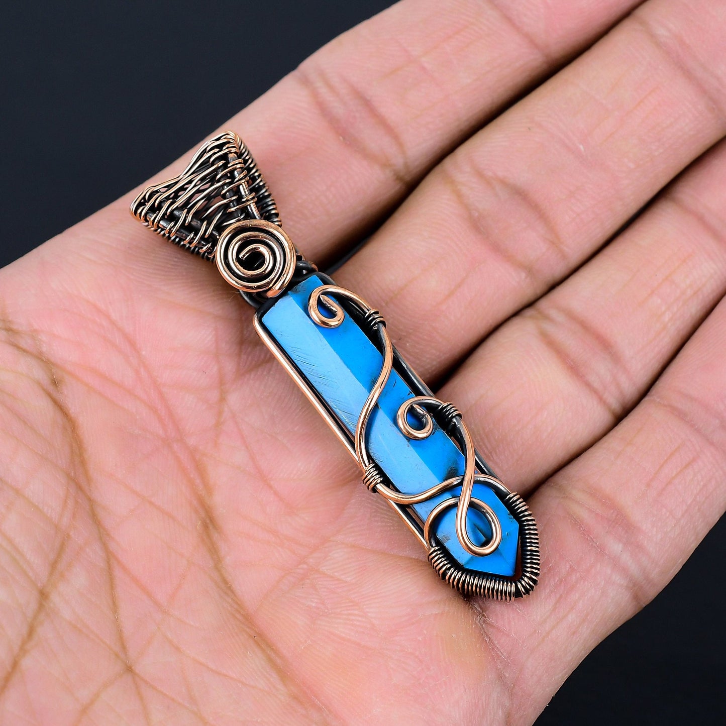 Turquoise Gemstone Pendant