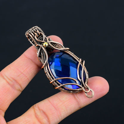 Blue Tanzanite Gemstone Pendant