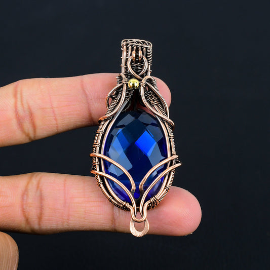 Blue Tanzanite Gemstone Pendant