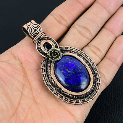 Blue Lapis Lazuli Gemstone Pendant