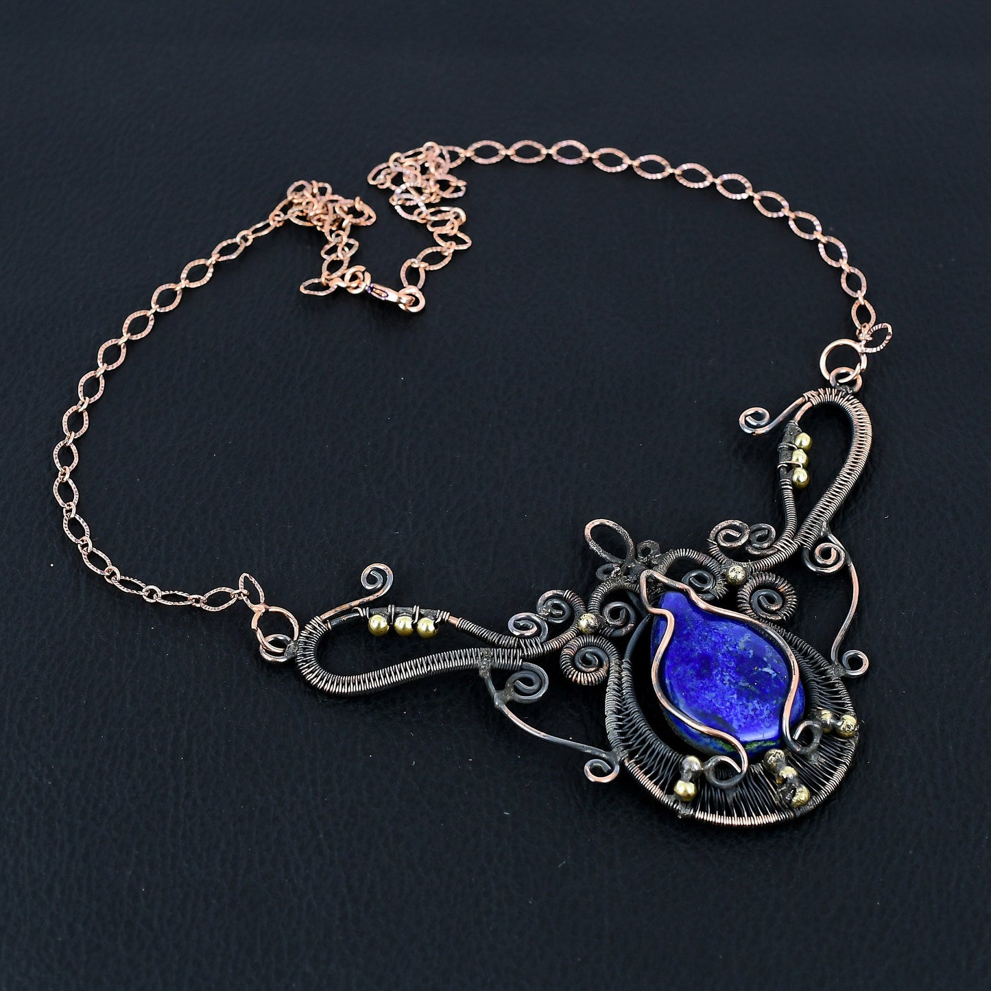 Blue Lapis Lazuli Gemstone Pendant