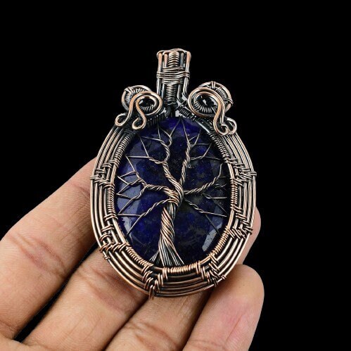 Blue Sapphire Gemstone Pendant