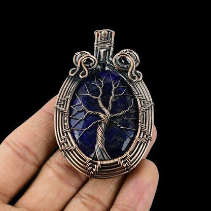 Blue Sapphire Gemstone Pendant