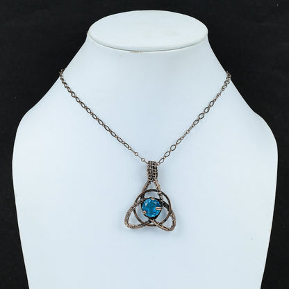 Blue Topaz Gemstone Pendant