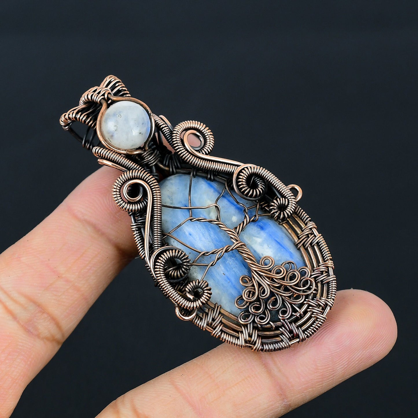 Blue Kyanite Gemstone Pendant