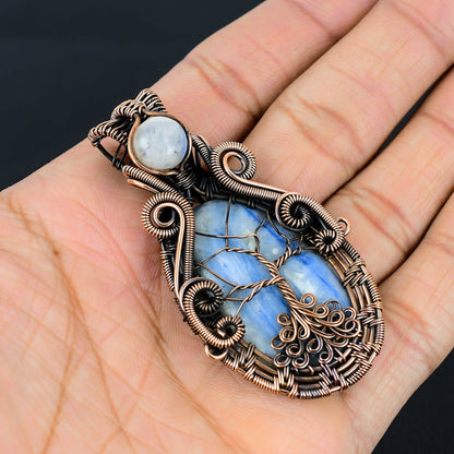 Blue Kyanite Gemstone Pendant
