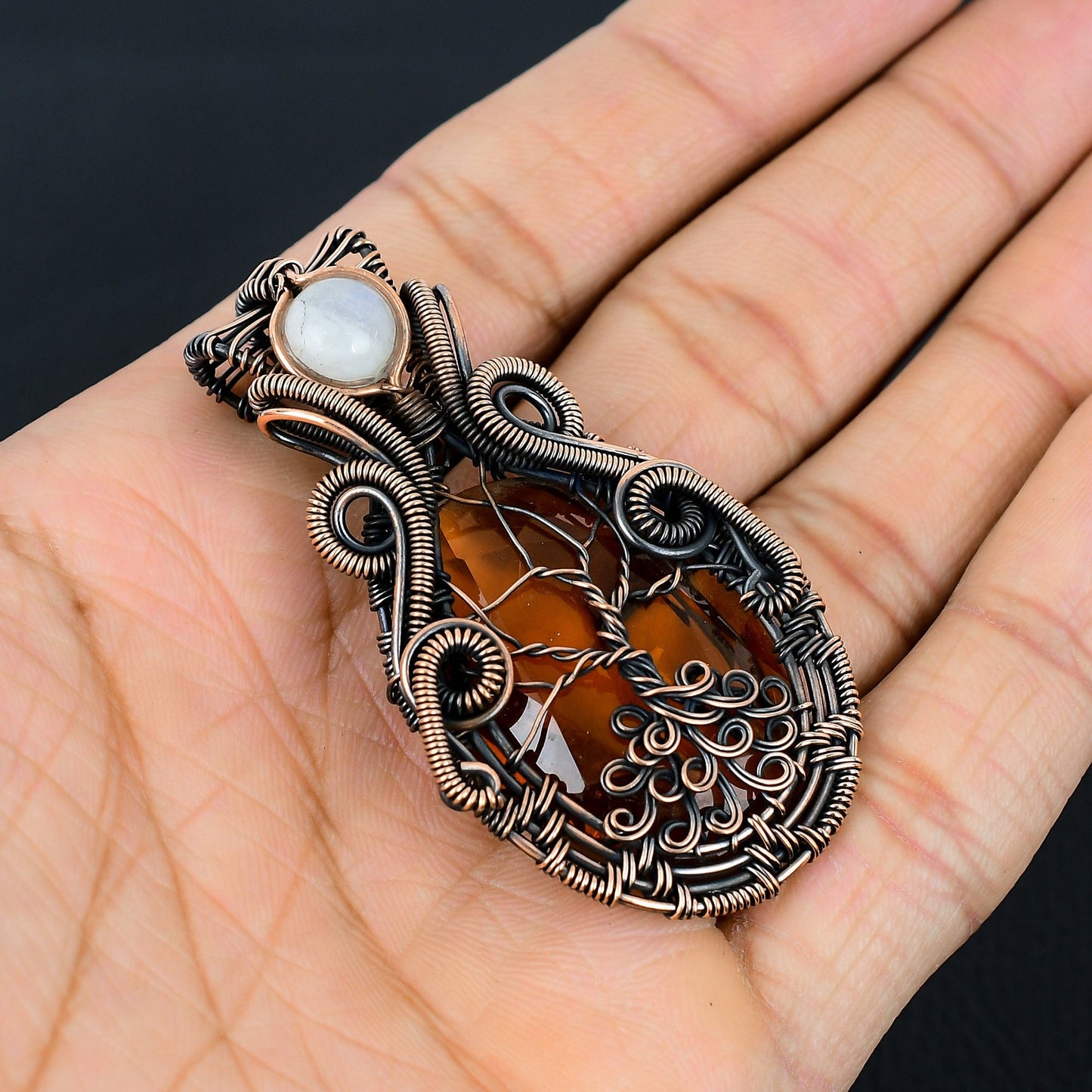 Yellow Citrine Gemstone Pendant