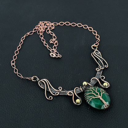 Green Emerald Gemstone Pendant