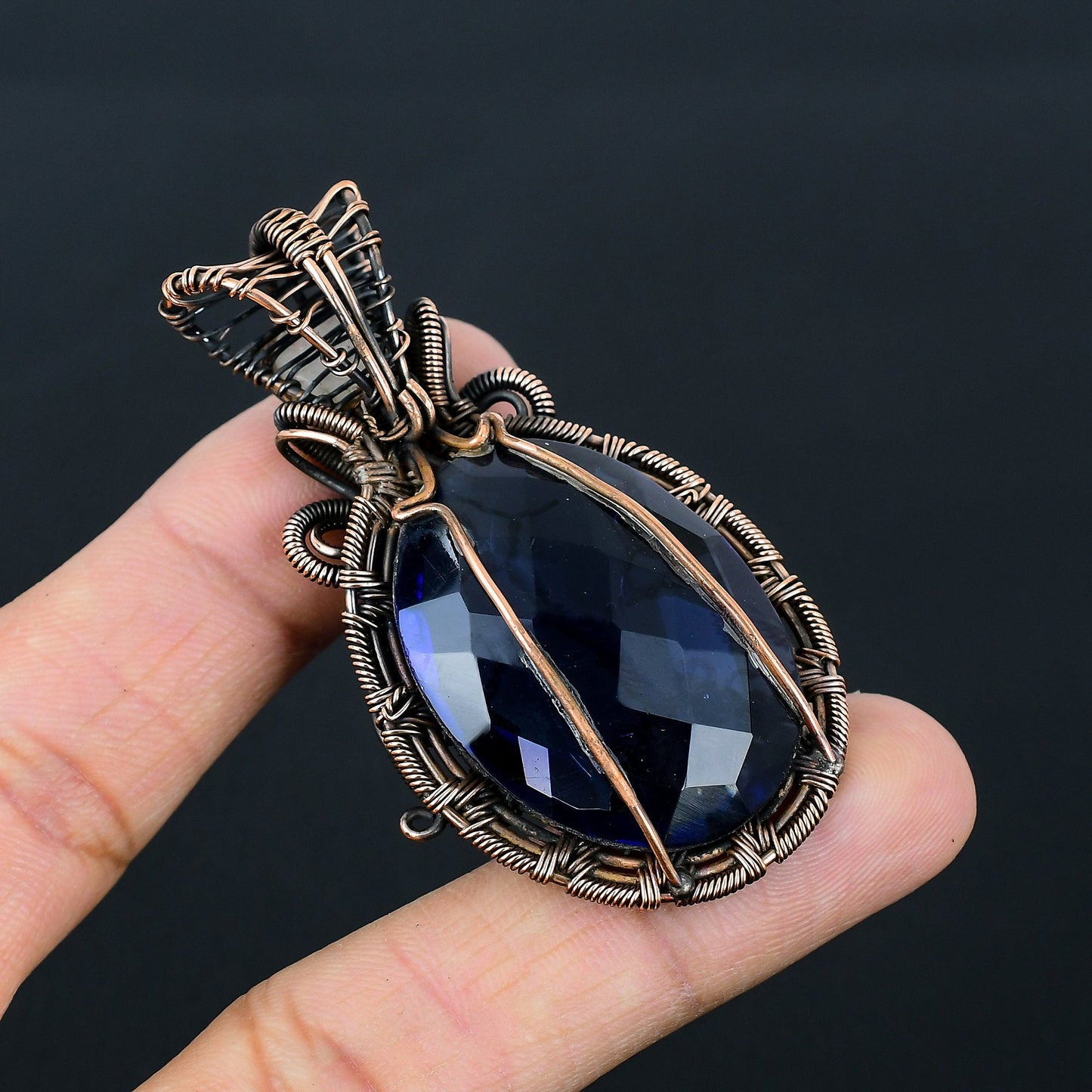 Blue Sapphire Gemstone Pendant