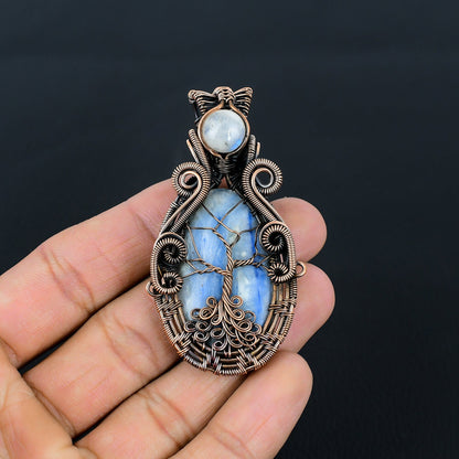 Blue Kyanite Gemstone Pendant