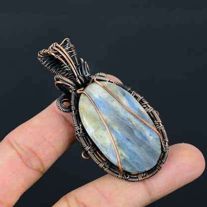 Blue Kyanite Gemstone Pendant