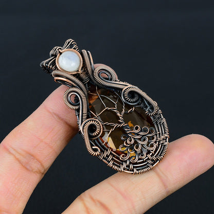 Yellow Citrine Gemstone Pendant