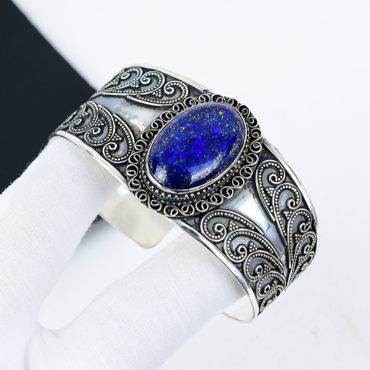 Blue Lapis Lazuli Gemstone Bracelet