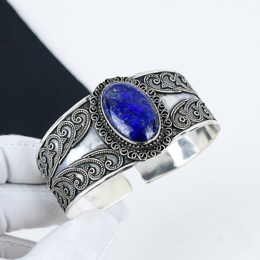 Blue Lapis Lazuli Gemstone Bracelet