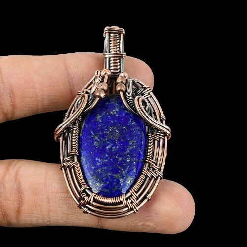 Blue Lapis Gemstone Pendant