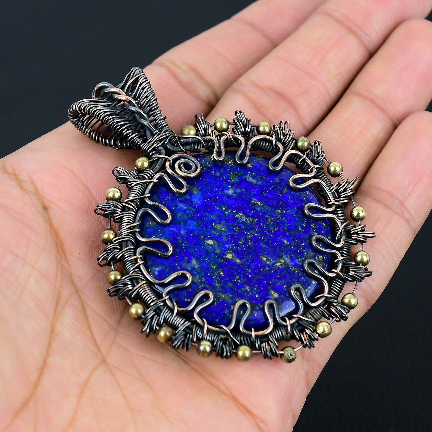 Blue Lapis Gemstone Pendant