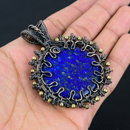 Blue Lapis Gemstone Pendant