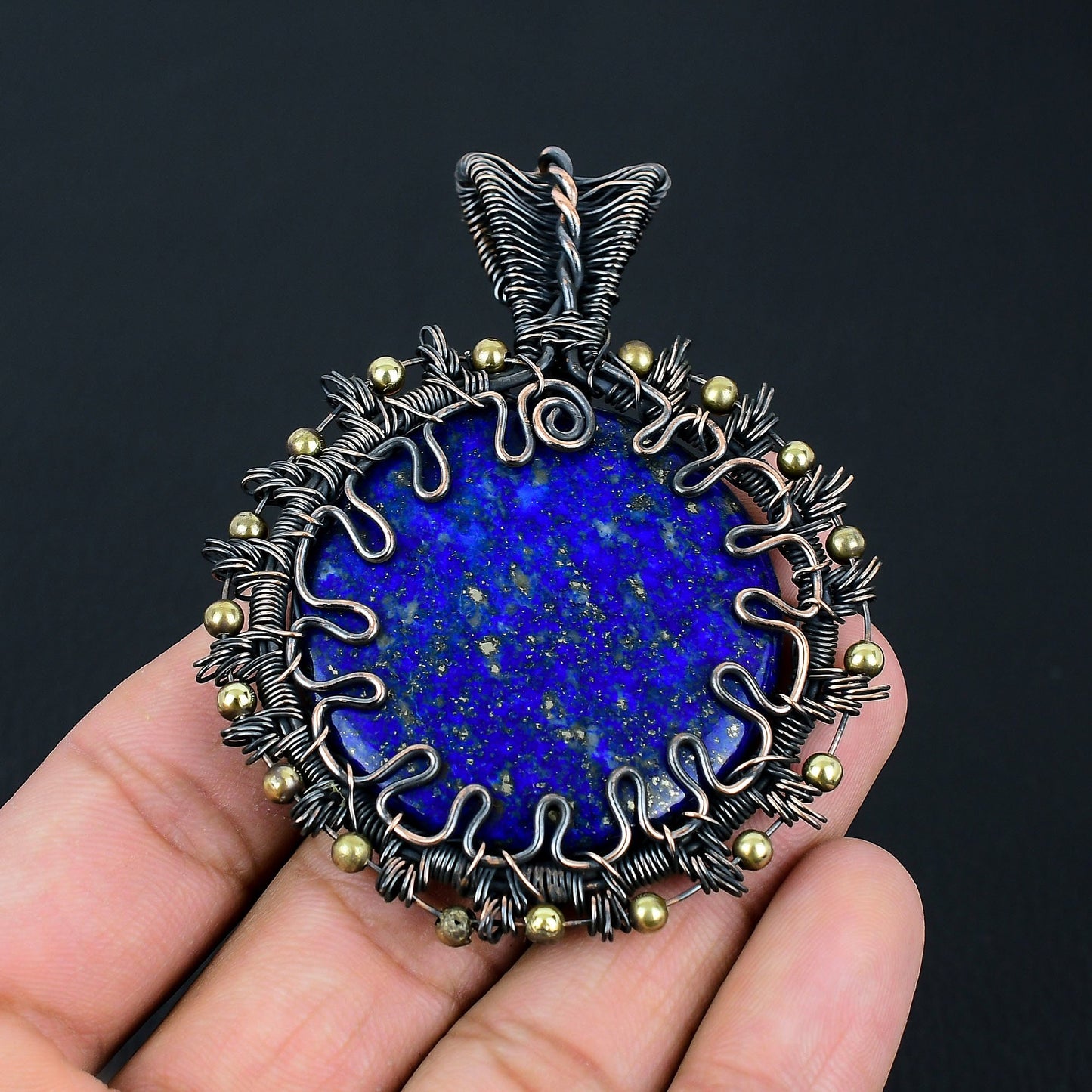 Blue Lapis Gemstone Pendant