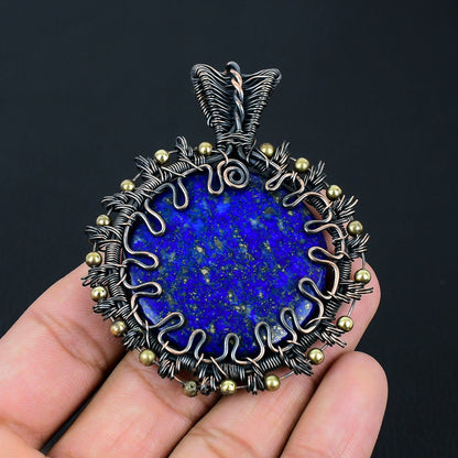 Blue Lapis Gemstone Pendant