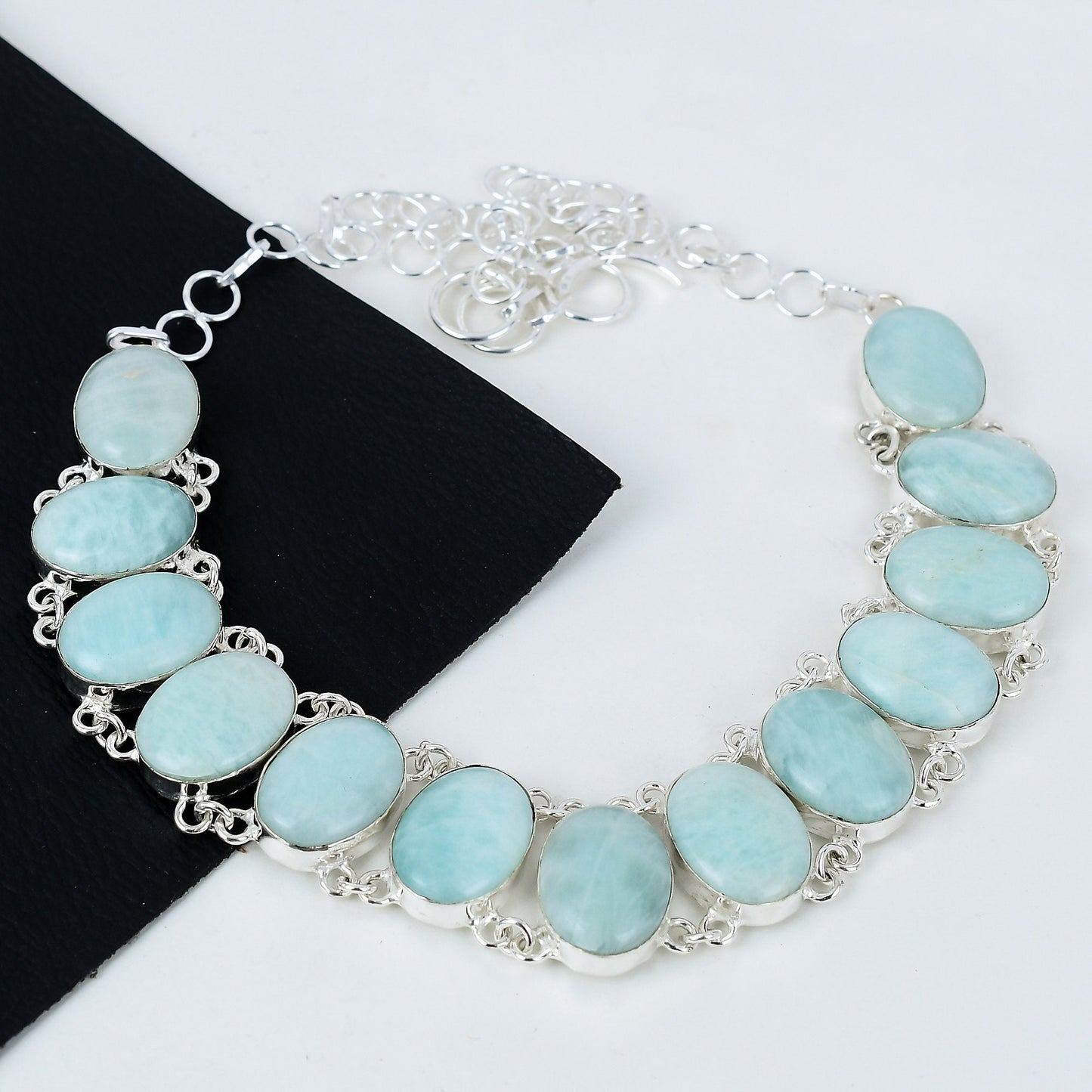 Green Amazonite Gemstone Necklace