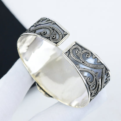 Rainbow Moonstone Sterling Silver Bracelet
