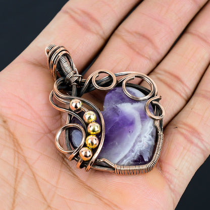 Purple Amethyst Gemstone Pendant