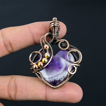 Purple Amethyst Gemstone Pendant