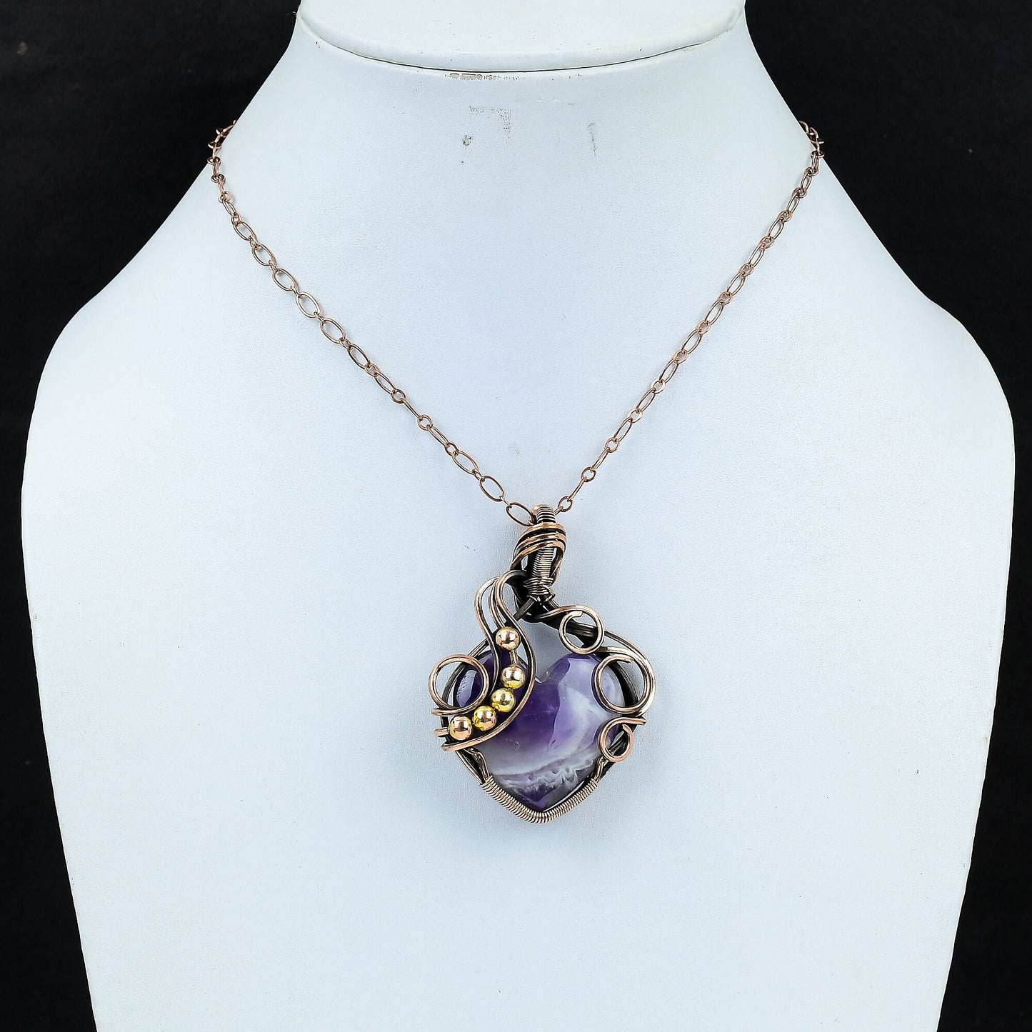 Purple Amethyst Gemstone Pendant