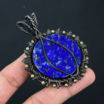 Blue Lapis Gemstone Pendant