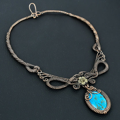 Turquoise Gemstone Necklace
