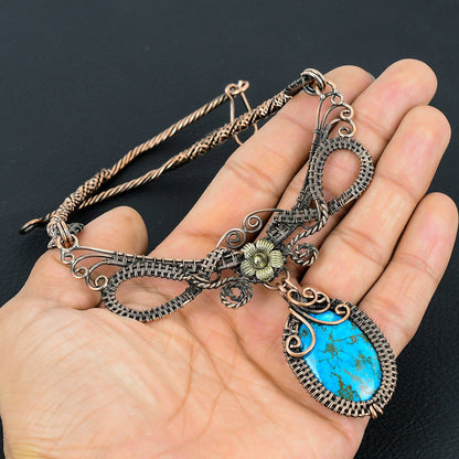 Turquoise Gemstone Necklace