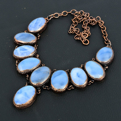 Rainbow Opal Gemstone Necklace
