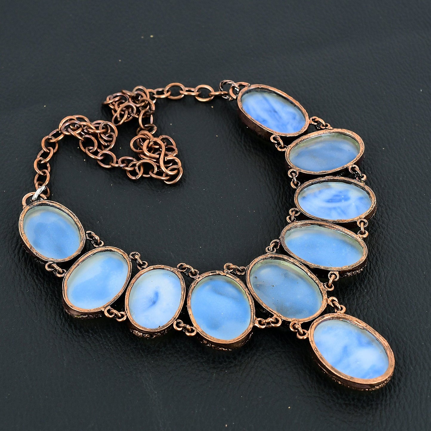 Rainbow Opal Gemstone Necklace