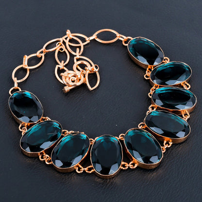 Indicolite Tourmaline Gemstone Necklace