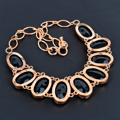 Indicolite Tourmaline Gemstone Necklace