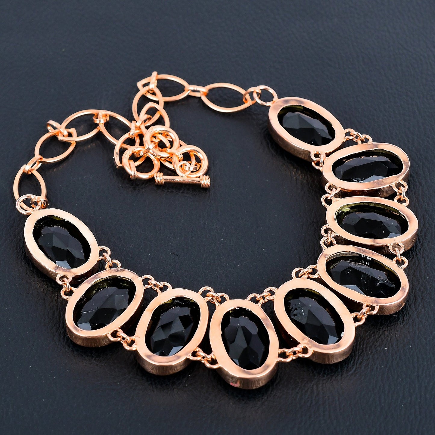 Black Spinel Gemstone Necklace