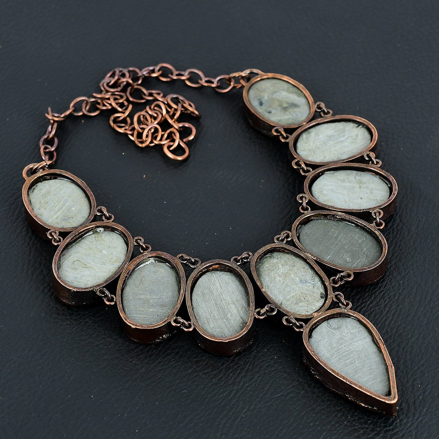 Iridescent Abalone Gemstone Necklace
