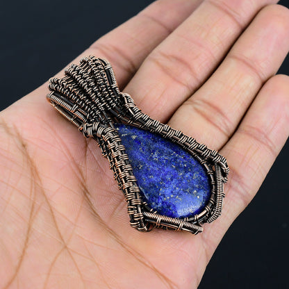 Blue Lapis Lazuli Gemstone Pendant