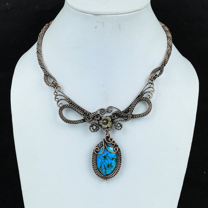 Turquoise Gemstone Necklace