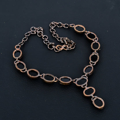 Black Onyx Gemstone Necklace